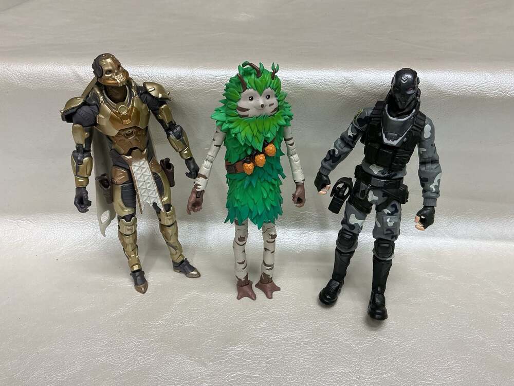 Fortnite Action Figures Lot of 3 Characters